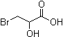 (±)-3-Bromolactic acid molecular structure (CAS 32777-03-0)