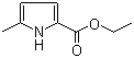 structure of CAS# 3284-51-3, Ethyl 5-methyl-1H-pyrrole-2-carboxylate;5-Methyl-1H-pyrrole-2-carboxylic acidethyl ester