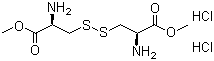 Dimethyl L-cystinate dihydrochloride molecular structure (CAS 32854-09-4)
