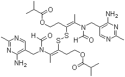 Sulbutiamine molecular structure (CAS 3286-46-2)