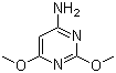 结构式 CAS# 3289-50-7, 4-氨基-2,6-二甲氧基嘧啶