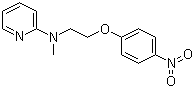 N-甲基-N-[2-(4-硝基苯氧基)乙基]-2-吡啶胺分子结构 (CAS 329249-47-0)