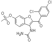 Lirimilast molecular structure (CAS 329306-27-6)