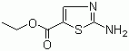 结构式 CAS# 32955-21-8, 2-氨基噻唑-5-羧酸乙酯