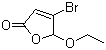 4-Bromo-5-ethoxy-2(5H)-furanone molecular structure (CAS 32978-38-4)