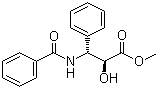 结构式 CAS# 32981-85-4, (2R,3S)-3-苯甲酰氨基-2-羟基-3-苯基丙酸甲酯
