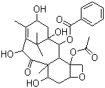 结构式 CAS# 32981-86-5, 10-脱乙酰基巴卡丁 III; 10-去乙酰基巴卡亭