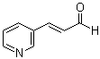 (E)-3-(3-吡啶基)-2-丙烯醛分子结构 (CAS 32986-65-5)
