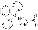 1-三苯甲基咪唑-4-甲醛分子结构 (CAS 33016-47-6)