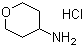 structure of CAS# 33024-60-1, 4-Aminotetrahydropyran hydrochloride;4-Aminotetrahydro-2H-pyran hydrochloride