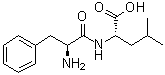 L-苯丙氨酰-L-亮氨酸分子结构 (CAS 3303-55-7)