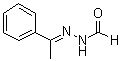 (1-苯基亚乙基)肼基甲醛分子结构 (CAS 33036-39-4)