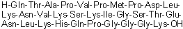 L-Glutaminyl-L-threonyl-L-alanyl-L-prolyl-L-valyl-L-prolyl-L-methionyl-L-prolyl-L-alpha-aspartyl-L-leucyl-L-lysyl-L-asparaginyl-L-valyl-L-lysyl-L-seryl-L-lysyl-L-isoleucylglycyl-L-seryl-L-threonyl-L-alpha-glutamyl-L-asparaginyl-L-leucyl-L-lysyl-L-histidyl-L-glutaminyl-L-prolylglycylglycylglycyl-L-lysine molecular structure (CAS 330456-24-1)