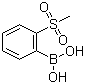 structure of CAS# 330804-03-0, 2-(Methanesulfonyl)phenylboronic acid;2-(Methylsulphonyl)benzeneboronic acid