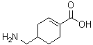 structure of CAS# 330838-52-3, 4-(Aminomethyl)-1-cyclohexene-1-carboxylic acid