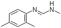 N'-(2,4-Dimethylphenyl)-N-methylimidoformamide molecular structure (CAS 33089-74-6)