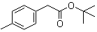 4-甲基苯乙酸叔丁酯分子结构 (CAS 33155-60-1)
