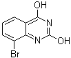 structure of CAS# 331646-99-2, 8-Bromoquinazoline-2,4-diol;8-Bromo-2,4(1H,3H)-quinazolinedione
