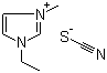 结构式 CAS# 331717-63-6, 1-乙基-3-甲基咪唑鎓硫氰酸盐