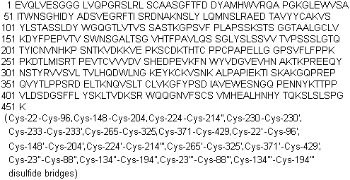 Adalimumab molecular structure (CAS 331731-18-1)