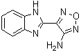 4-(1H-Benzimidazol-2-yl)-1,2,5-oxadiazol-3-amine molecular structure (CAS 332026-86-5)