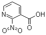 2-硝基-3-吡啶羧酸分子结构 (CAS 33225-72-8)