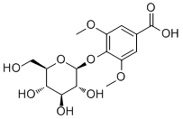 Glucosyringic acid molecular structure (CAS 33228-65-8)