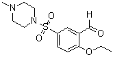 1-[(4-Ethoxy-3-formylphenyl)sulfonyl]-4-methylpiperazine molecular structure (CAS 332374-42-2)