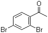 2',4'-Dibromoacetophenone molecular structure (CAS 33243-33-3)