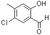 structure of CAS# 3328-68-5, 5-Chloro-4-methylsalicylaldehyde;5-Chloro-2-hydroxy-4-methylbenzaldehyde