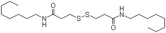 3,3'-Dithiobis(N-octylpropionamide) molecular structure (CAS 33312-01-5)