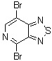 4,7-二溴[1,2,5]噻二唑并[3,4-c]吡啶分子结构 (CAS 333432-27-2)