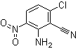 2-Amino-6-chloro-3-nitrobenzonitrile molecular structure (CAS 333459-71-5)