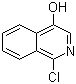 1-氯-4-羟基异喹啉分子结构 (CAS 3336-43-4)