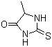 结构式 CAS# 33368-94-4, 5-甲基-2-硫酮-4-咪唑啉酮