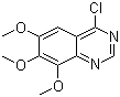 4-Chloro-6,7,8-trimethoxyquinazoline molecular structure (CAS 33371-00-5)