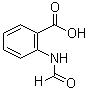 结构式 CAS# 3342-77-6, 2-甲酰胺基苯甲酸
