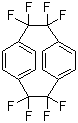 structure of CAS# 3345-29-7, 1,1,2,2,9,9,10,10-Octafluoro[2.2]paracyclophane;2,2,3,3,8,8,9,9-Octafluorotricyclo[8.2.2.24,7]hexadeca-4,6,10,12,13,15-hexaene