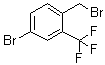 4-溴-2-(三氟甲基)溴苄分子结构 (CAS 335013-18-8)