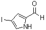 4-Iodo-1H-pyrrole-2-carboxaldehyde molecular structure (CAS 33515-62-7)
