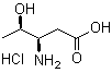structure of CAS# 336182-14-0, L-beta-Homothreonine hydrochloride;(3R,4R)-3-Amino-4-hydroxypentanoic acid hydrochloride