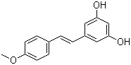 (E)-3,5-二羟基-4'-甲氧基二苯乙烯分子结构 (CAS 33626-08-3)