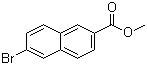 Methyl 6-bromo-2-naphthoate molecular structure (CAS 33626-98-1)