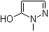 structure of CAS# 33641-15-5, 5-Hydroxy-1-methylpyrazole;1-Methyl-1H-pyrazol-5-ol; 1-Methyl-5-hydroxy-1H-pyrazole; 1-Methyl-5-hydroxypyrazole; 2-Methyl-2H-pyrazol-3-ol; 5-Hydroxy-1-methyl-5-pyrazole