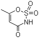 Acesulfame molecular structure (CAS 33665-90-6)