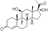氟孕酮分子结构 (CAS 337-03-1)