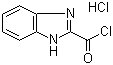 1H-Benzimidazole-2-carbonyl chloride hydrochloride molecular structure (CAS 337508-58-4)