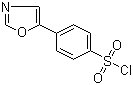 4-(1,3-Oxazol-5-yl)benzenesulfonyl chloride molecular structure (CAS 337508-66-4)