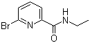structure of CAS# 337535-98-5, 6-Bromo-N-ethylpyridin-2-carboxamide;6-Bromopyridin-2-carboxylic acid ethylamide