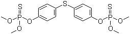 structure of CAS# 3383-96-8, Temephos;O,O,O',O'-Tetramethyl O,O'-(thiodi-4,1-phenylene) phosphorothioate; Phosphorothioic acid O,O'-(thiodi-4,1-phenylene) O,O,O',O'-tetramethyl ester